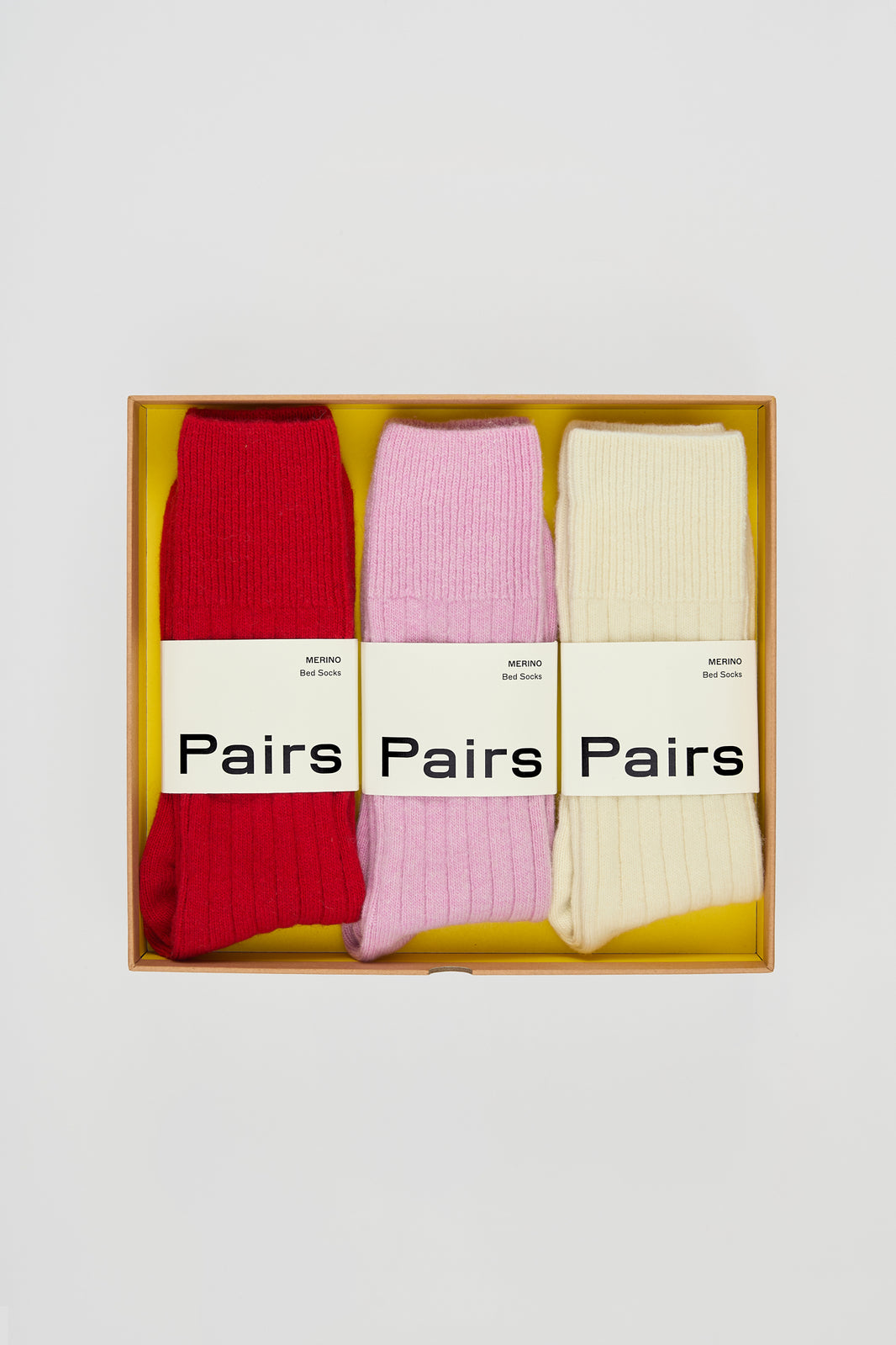 The Merino Wool Bed Socks Gift Set Two