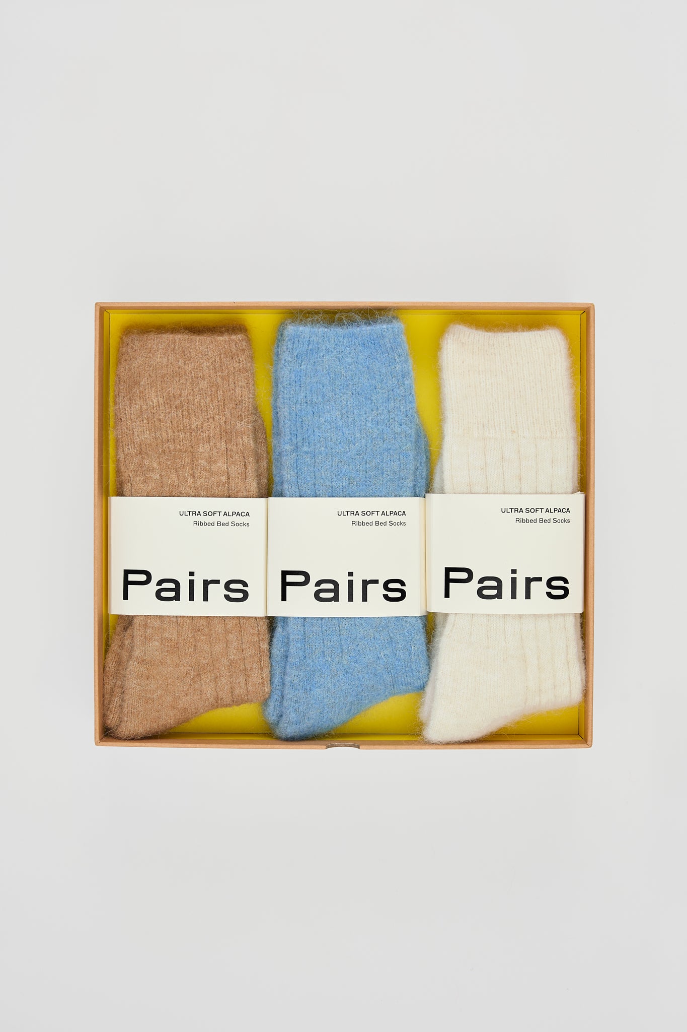 Ultra Soft Alpaca Ribbed Gift Set One