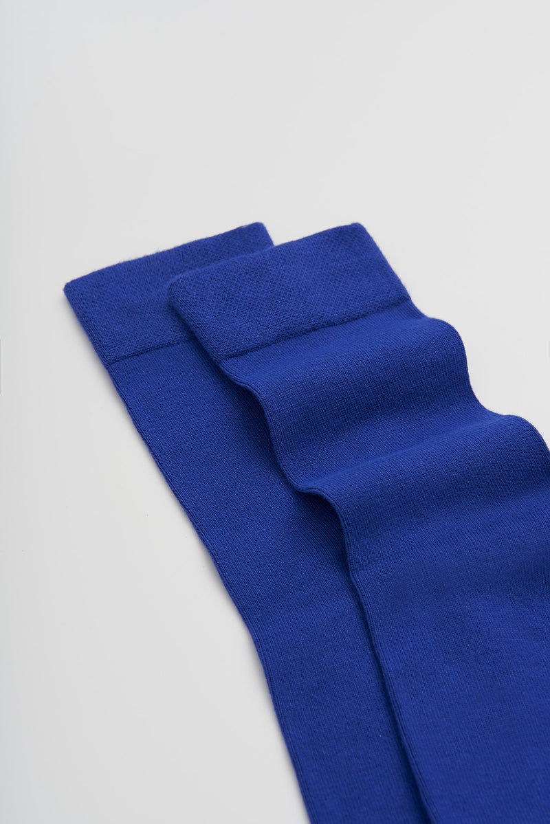 Rich Blue Bamboo Socks