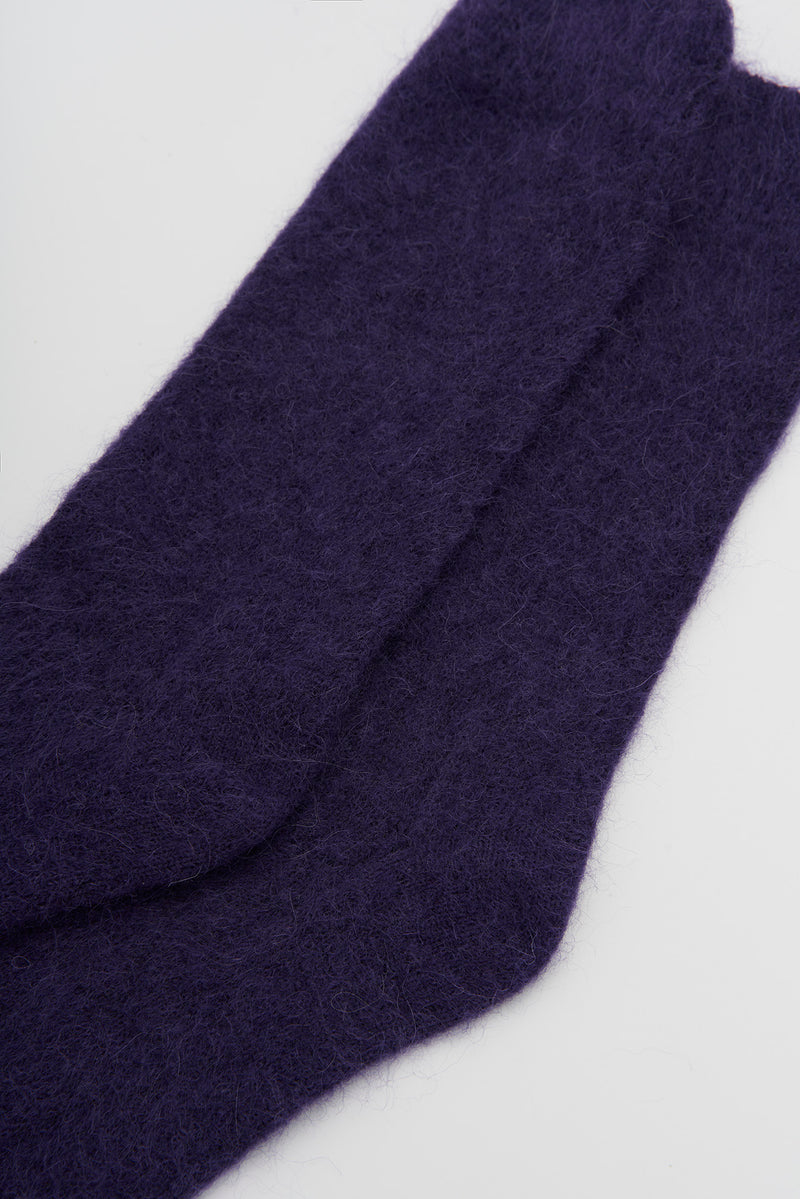 Royal Purple Ultra Soft Alpaca Socks
