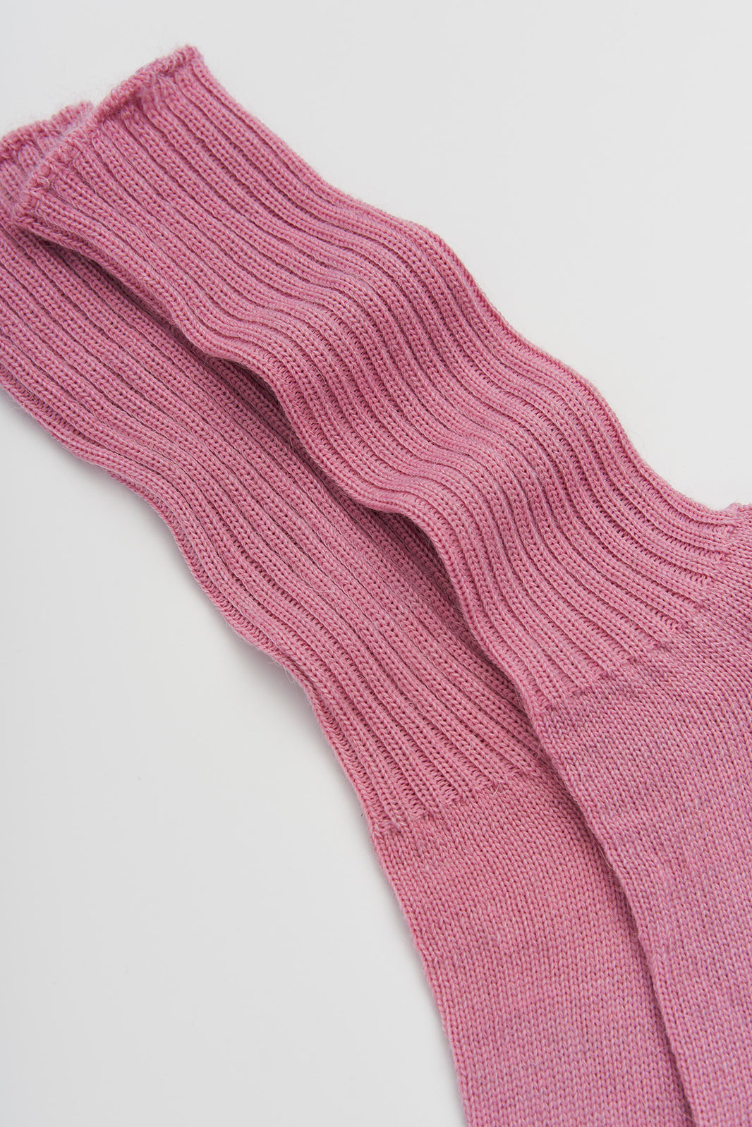Sherbet Pink Mohair Socks
