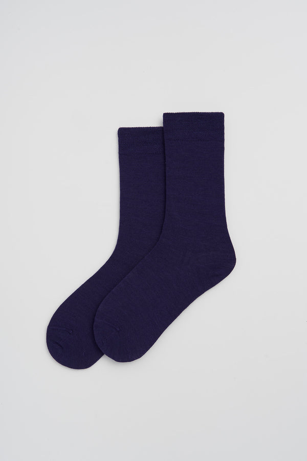 Royal Purple Merino Socks
