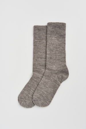 Correct Grey Alpaca Socks
