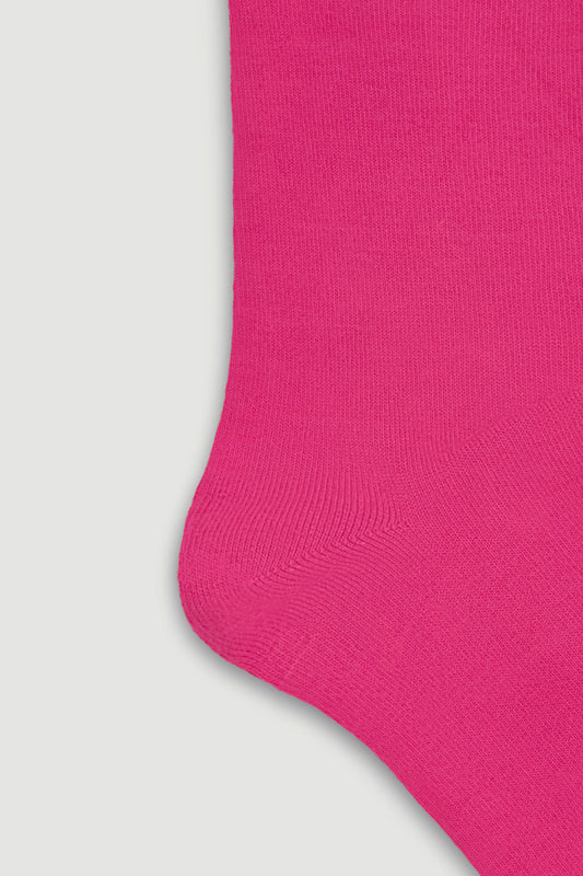 Dahlia Pink Bamboo Socks