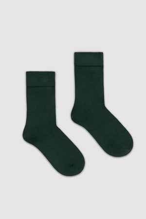 Glen Green Bamboo Socks
