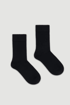 True Black Bamboo Socks