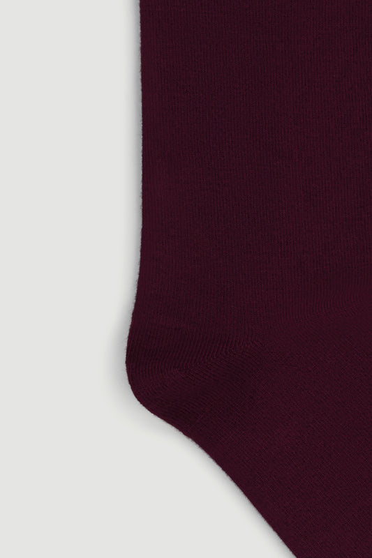 Dark Plum Bamboo Socks