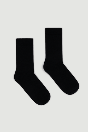 True Black Merino Socks