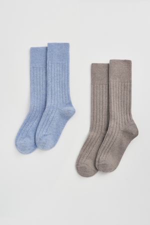 The Merino Bed Socks Set Two