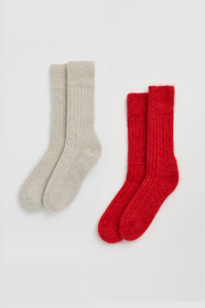 The Ultra Soft Alpaca Ribbed Set One