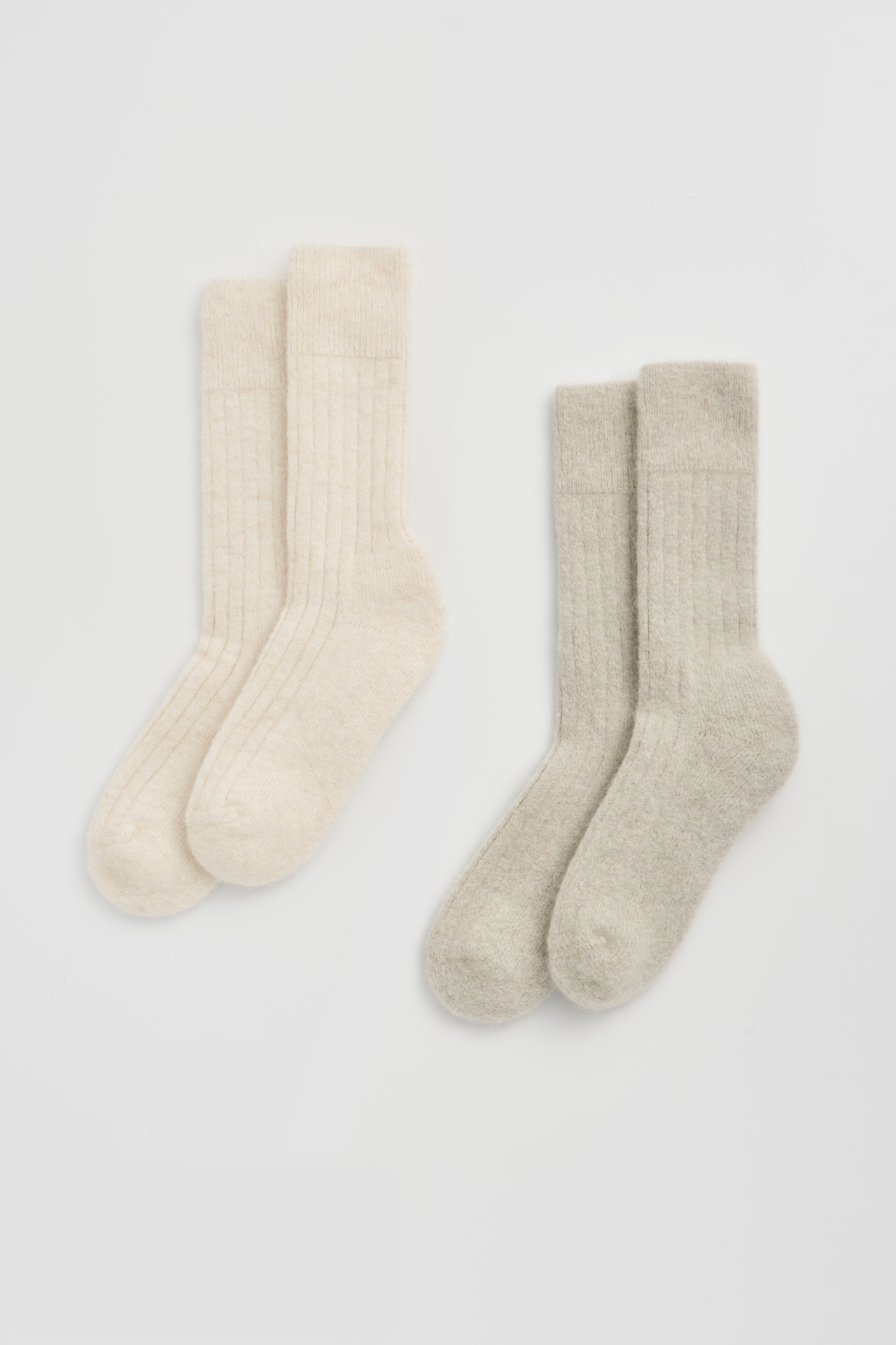 Ultra Soft Alpaca Ribbed Set Four