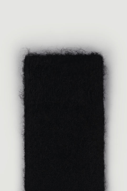 True Black Ultra Soft Alpaca Socks