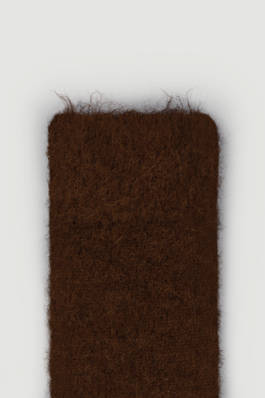 Chestnut Brown Ultra Soft Alpaca Socks