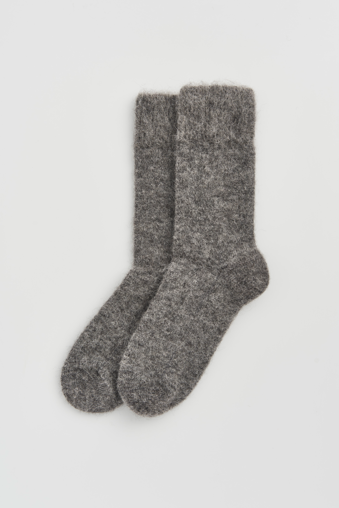 Smoke Ultra Soft Alpaca Bed